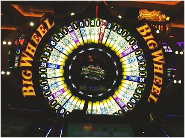 Big Six Wheel Wheel of Fortune Odds of Winning 26% - 39%