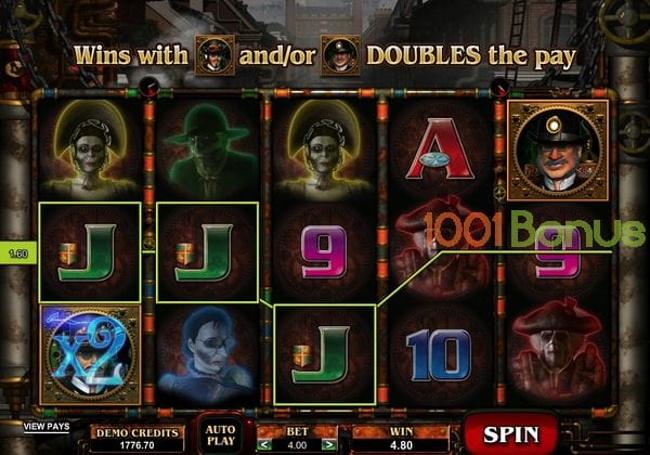 Bonus and paylines-Phantom Cash Slot Game 