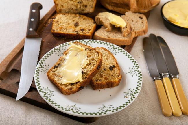 Celebrate buttered bread