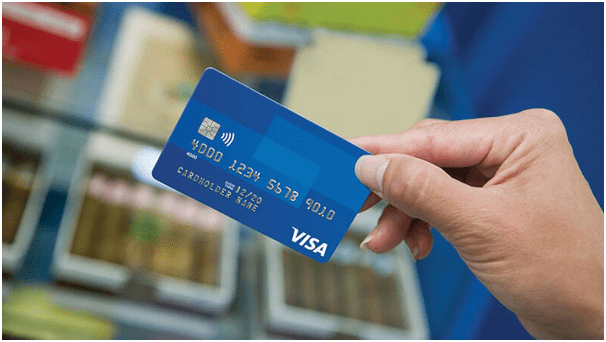 Credit card deposit at online casino