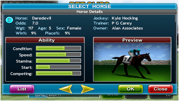 Six online horse racing games to play and win