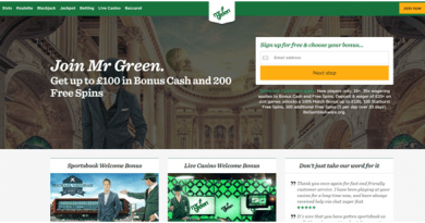 Mr Green Online casino for Irish punters