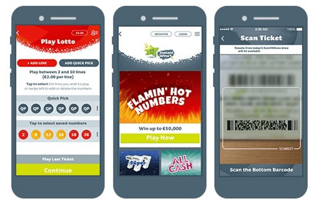 Supported devices for National Lottery App